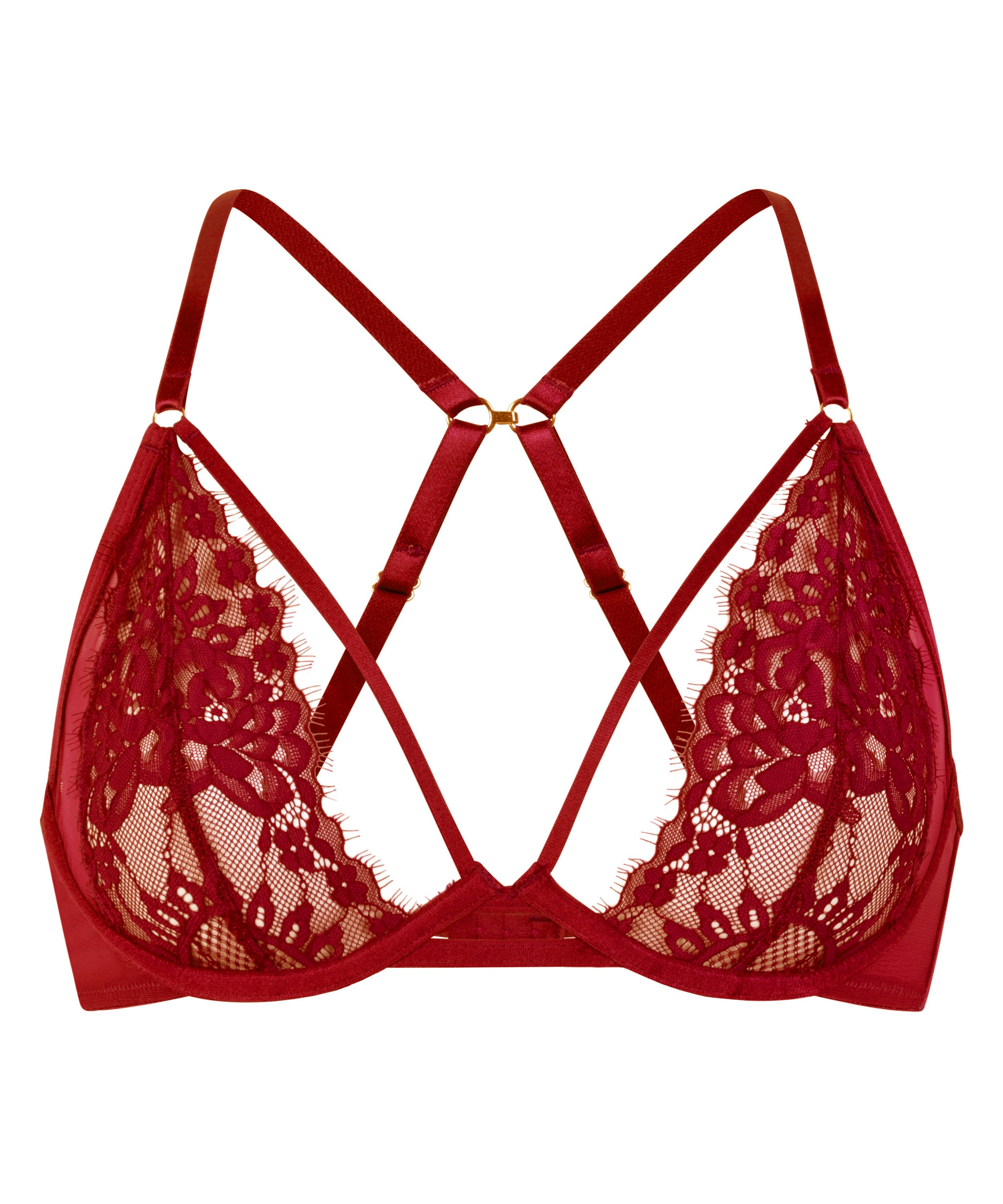 Soutien-gorge &agrave; armatures non-pr&eacute;form&eacute; Cinnamon, Rouge, main