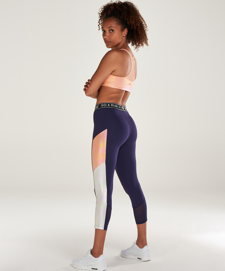 HKMX Regular waist capri, Blauw