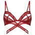 Bralette Pleasure, Rood