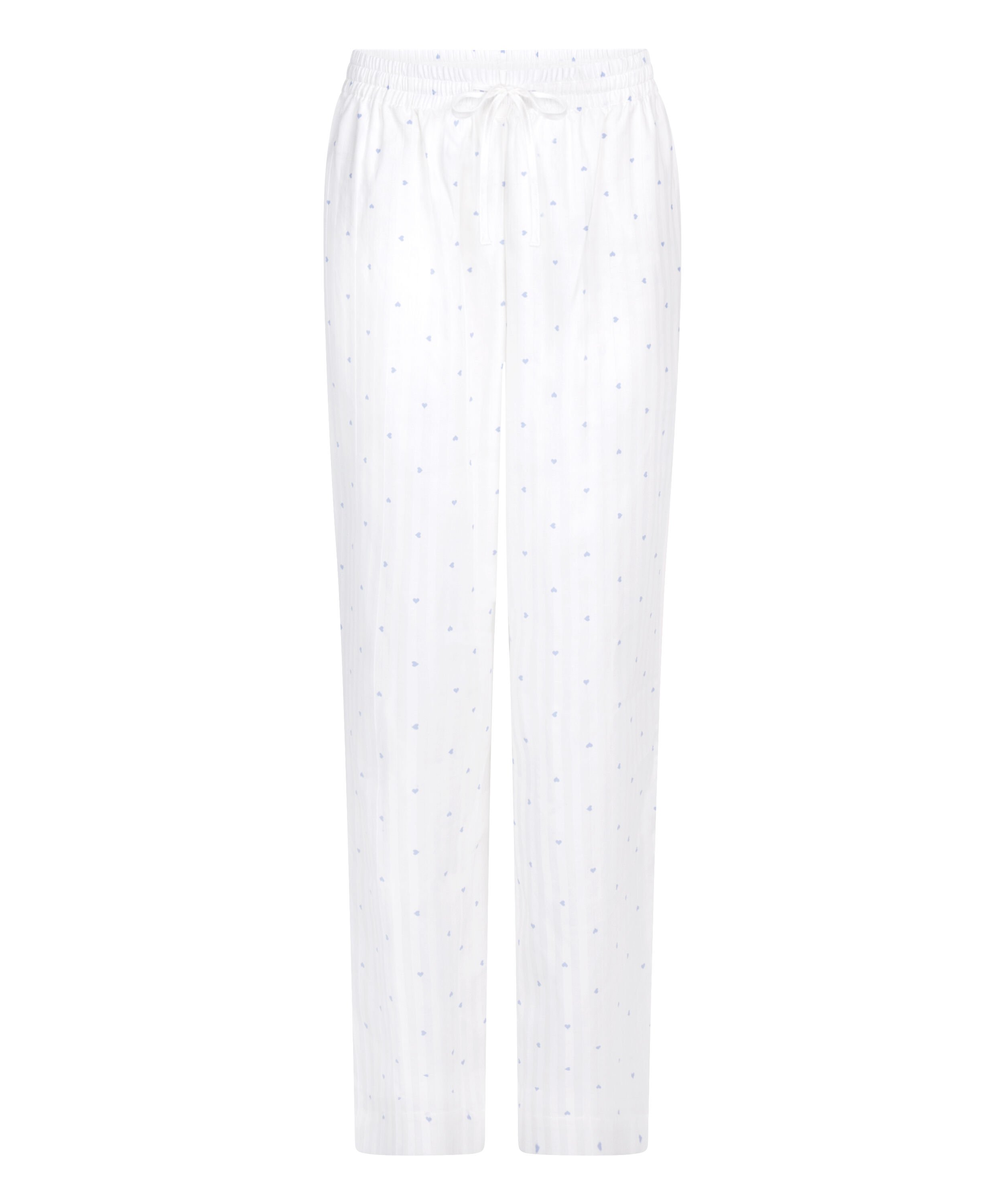 Pantalon de pyjama Jacquard Hearts, Bleu