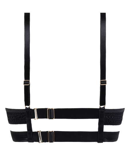 Niet-voorgevormde beugel bh Missy, Zwart