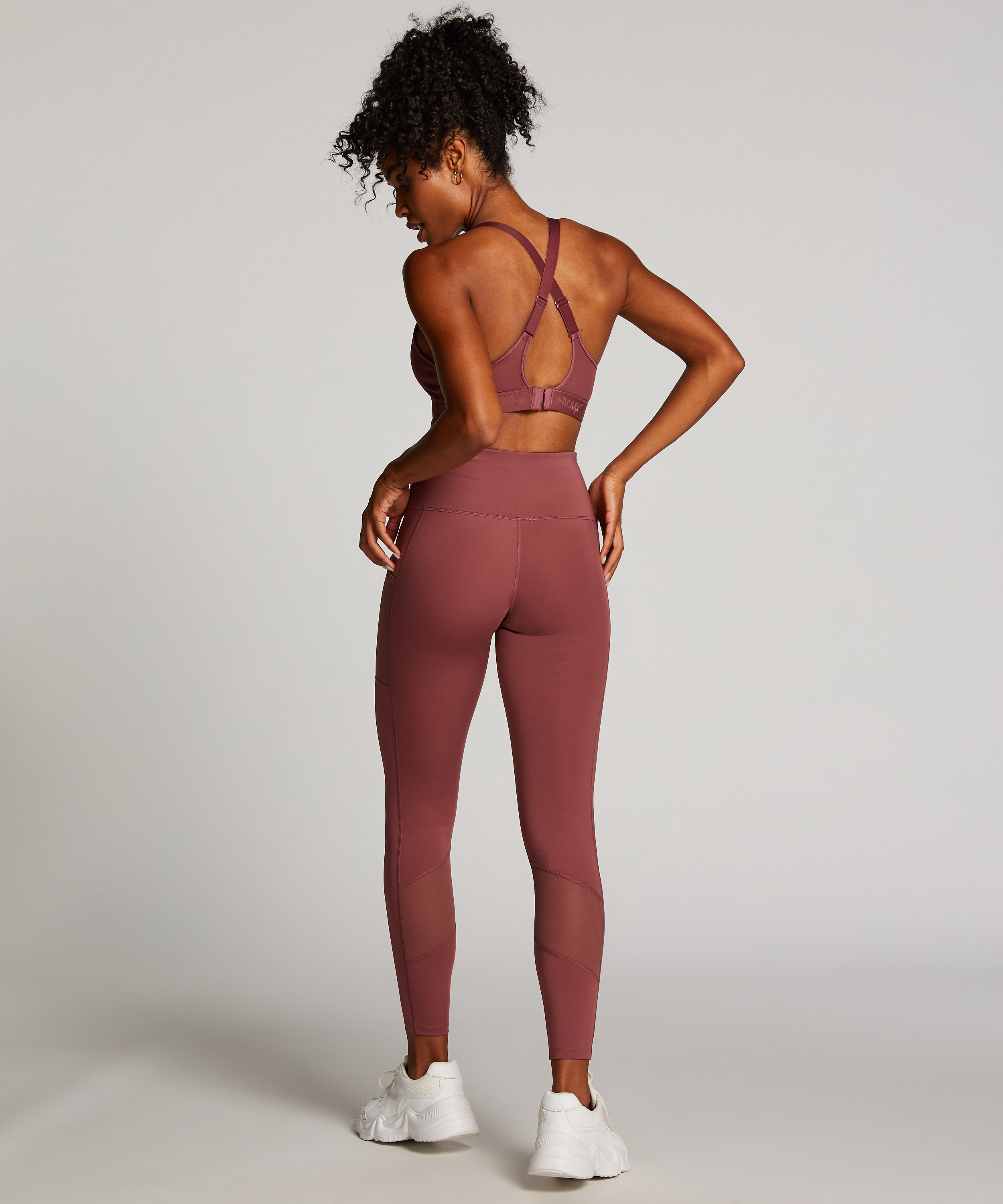 HKMX Legging taille haute Oh My Squat, Rose, main