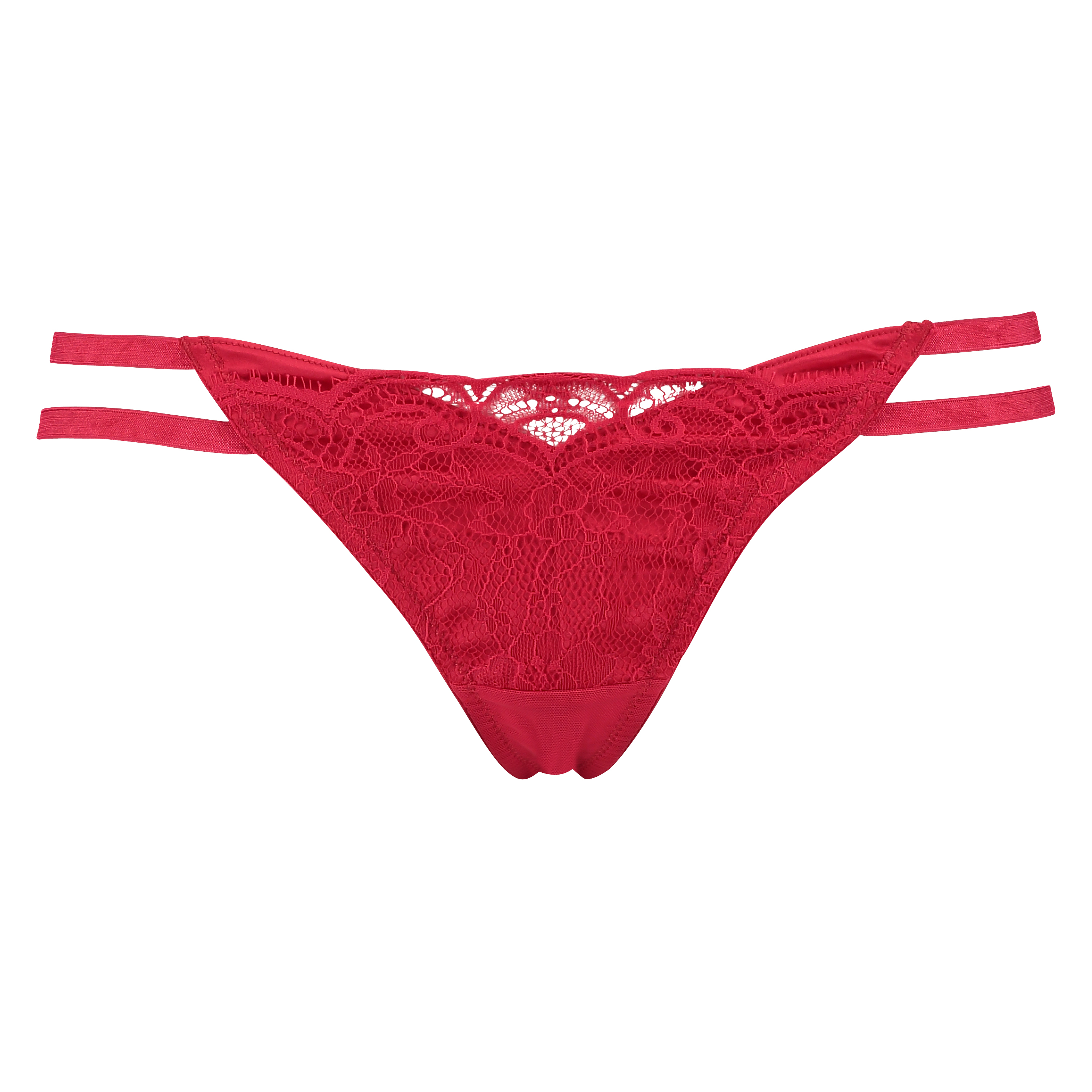 Thong Sophie tanga, Rouge, main