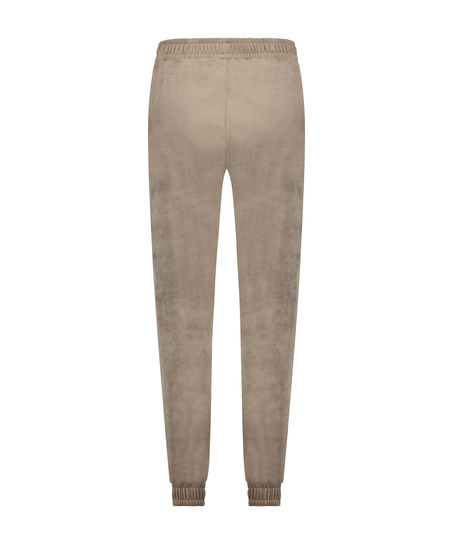 Pantalon de jogging Velours court, Brun