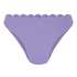 Slip de Bikini Rio Scallop, Pourpre
