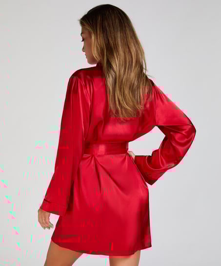 Kimono Satin, Rouge