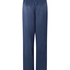 Pantalon Satin, Bleu