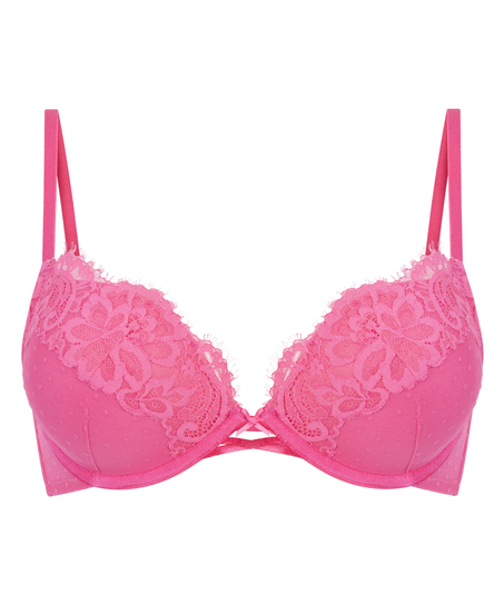 Soutien-gorge à armatures maximiseur préformé Harmony, Rose