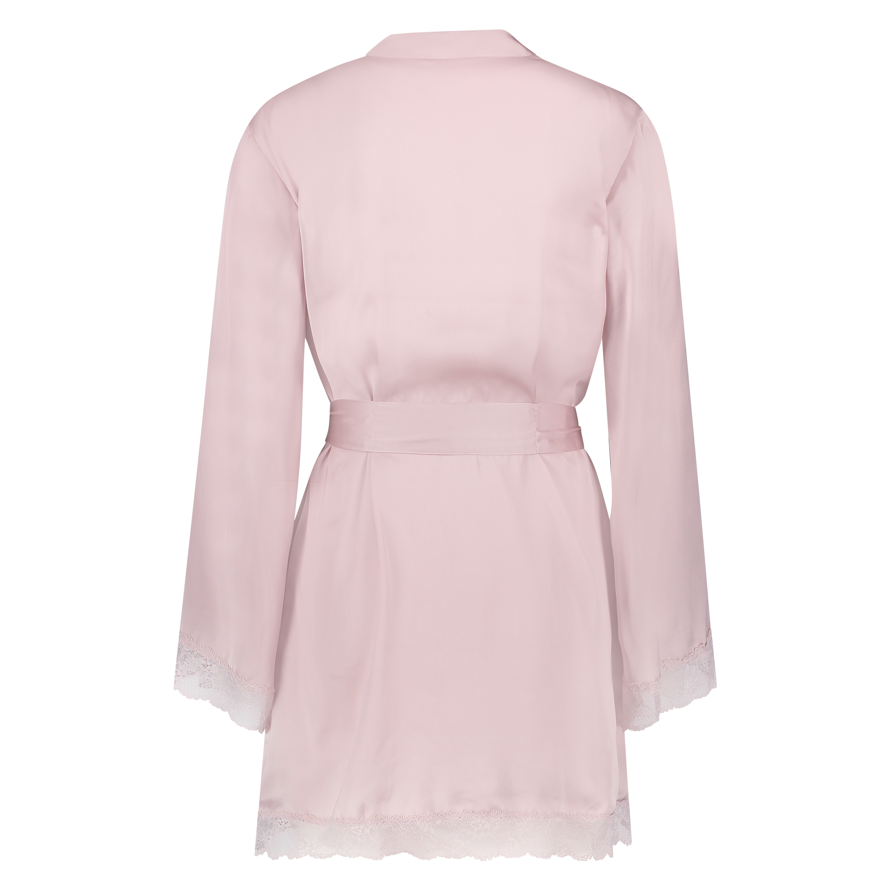 Kimono satin meili, Paars, main