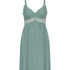Slipdress Jersey lace Vera, Groen
