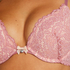Soutien-gorge push-up à armatures rembourré Rose, Pourpre