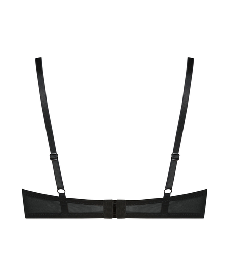 Voorgevormde push-up beugel bh Sia, Zwart