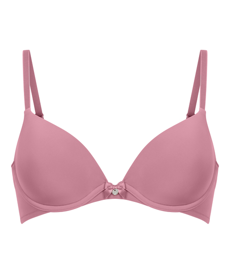 Voorgevormde beugel bh Plunge, Roze