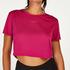HKMX Crop top en maille, Rose