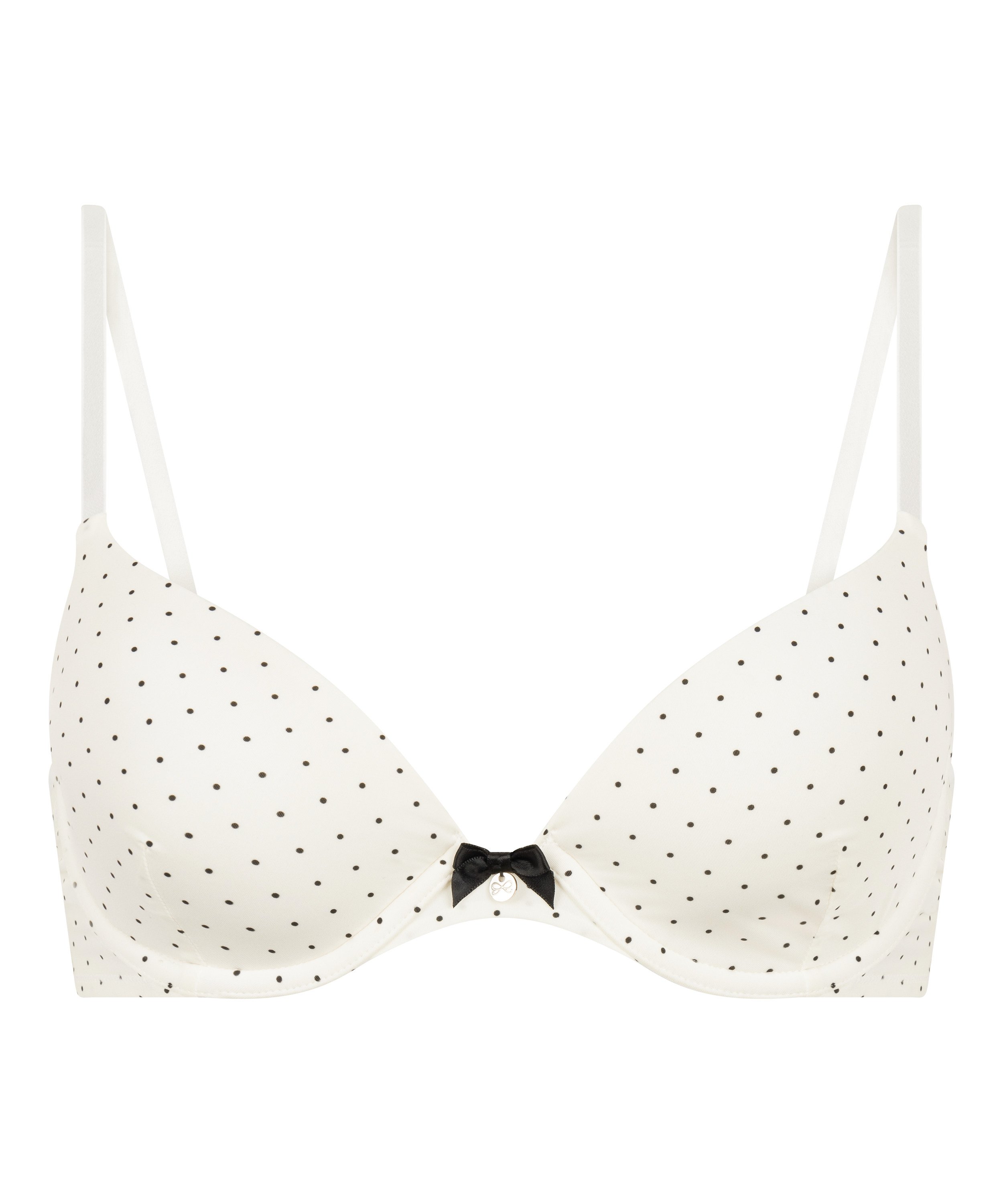 Soutien-gorge &agrave; armatures pr&eacute;form&eacute; Plunge, Blanc, main