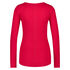 Pyjamatop lange mouwen, Rood