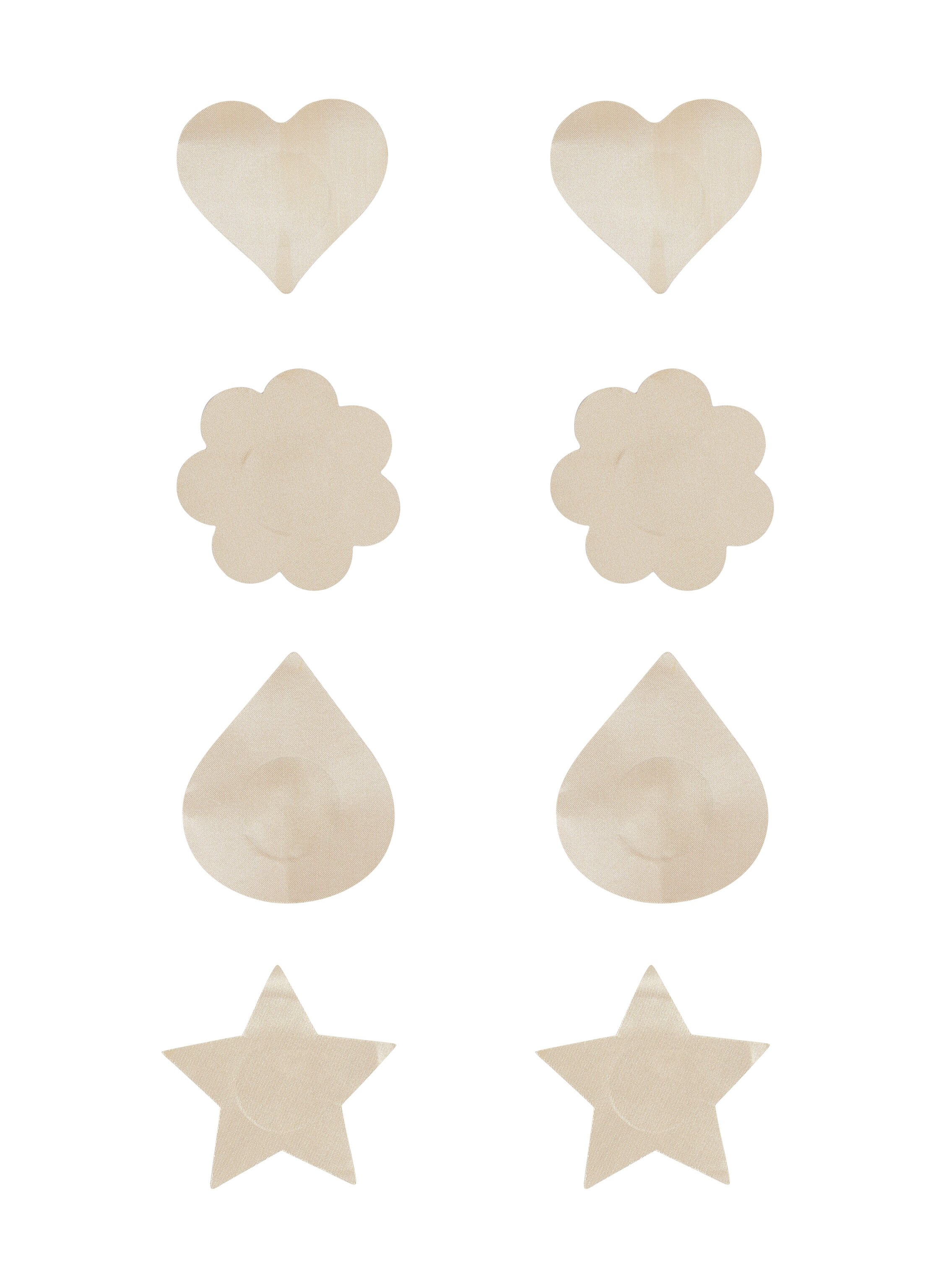 Lot de 4 Cache Mamelons, Beige