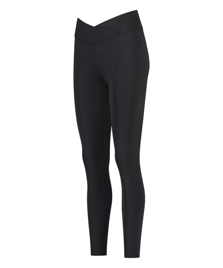 HKMX sportlegging met hoge taille, Zwart