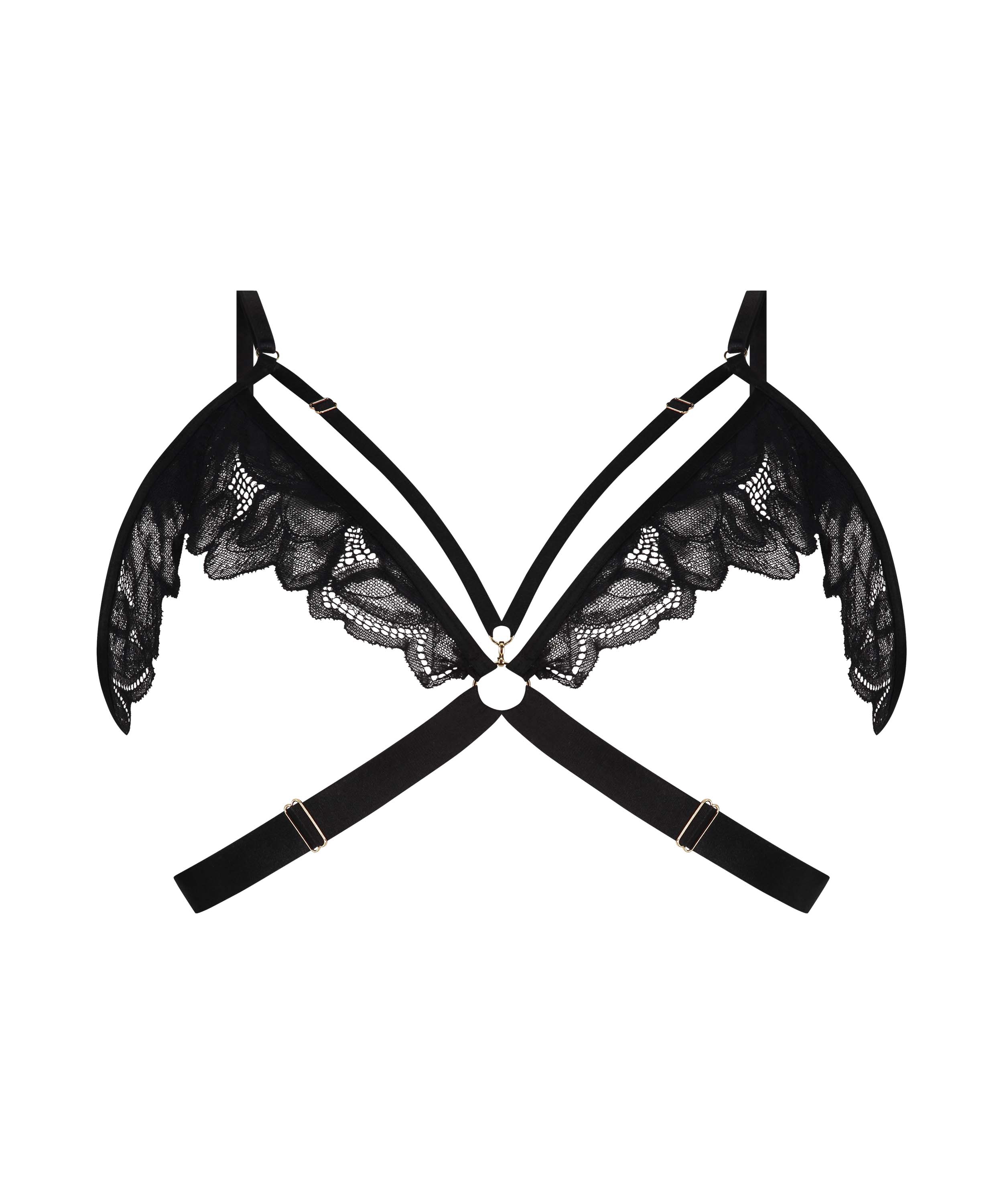 Bralette Billie, Zwart, main