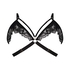 Bralette Billie, Zwart
