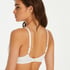 Soutien-gorge sans armatures pr&eacute;form&eacute; Mona, Blanc