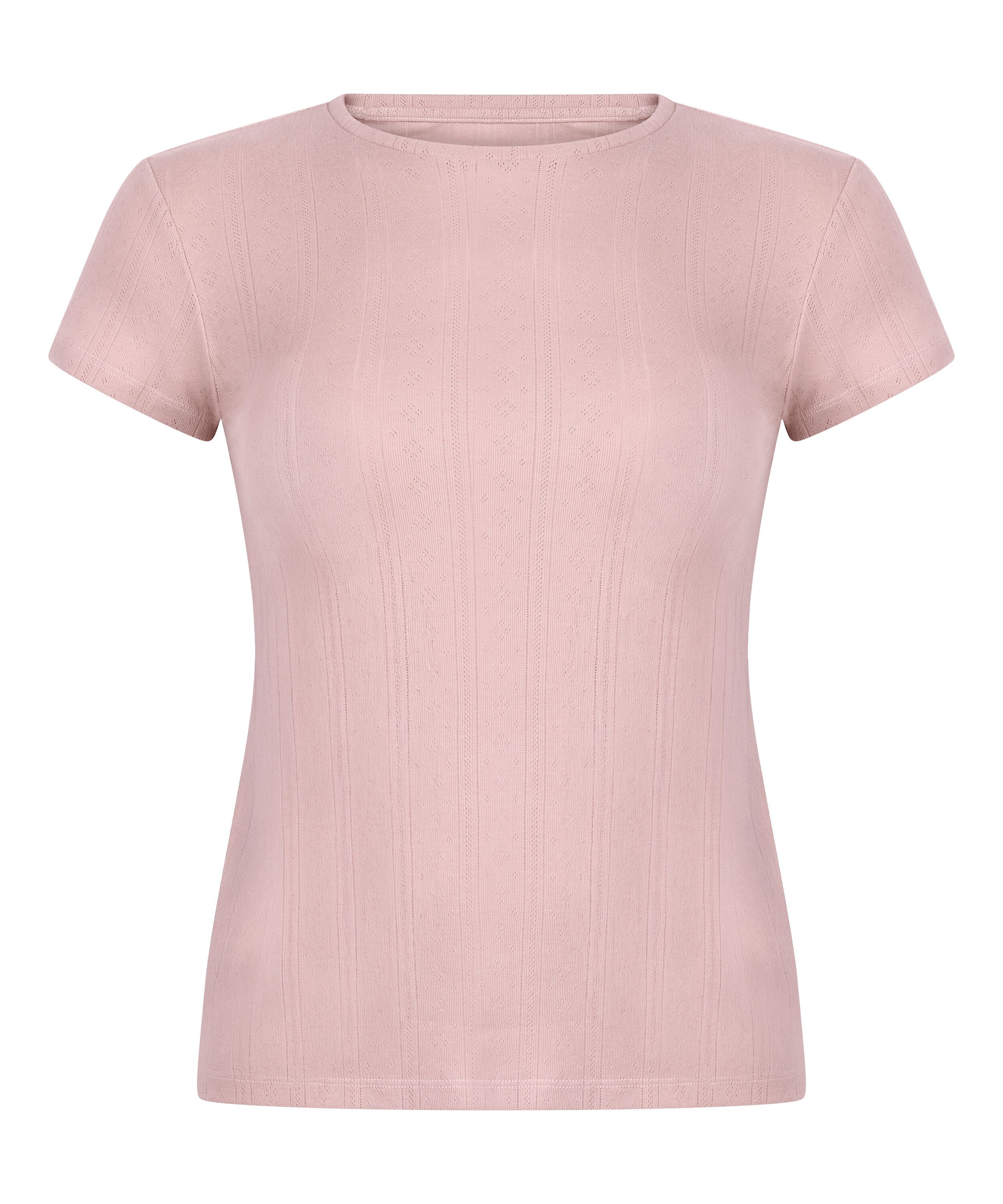 Pointelle Top, Roze