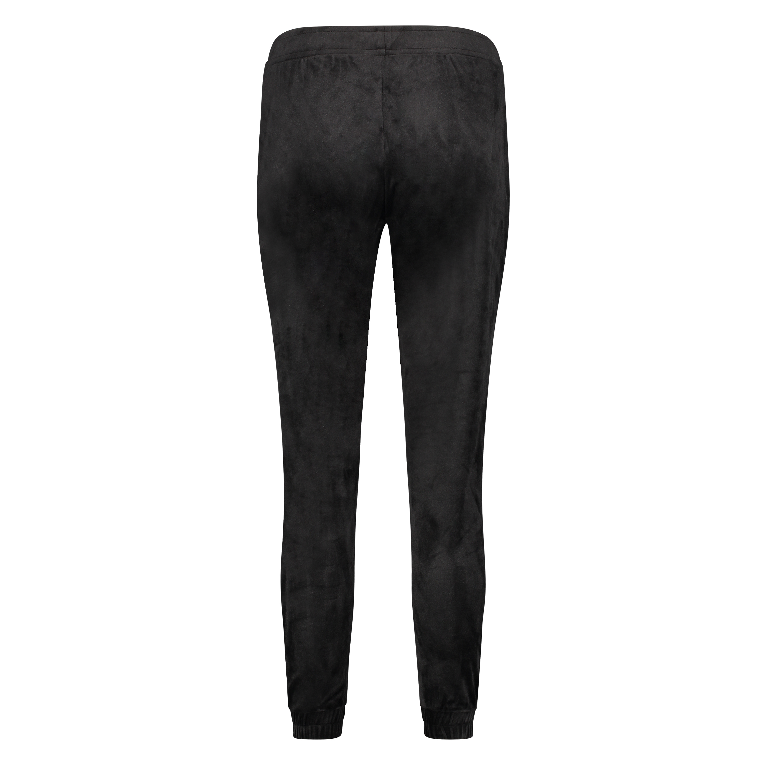 Joggingbroek Velours Lurex, Zwart, main