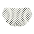 Rio Bikinibroekje Scallop, Wit