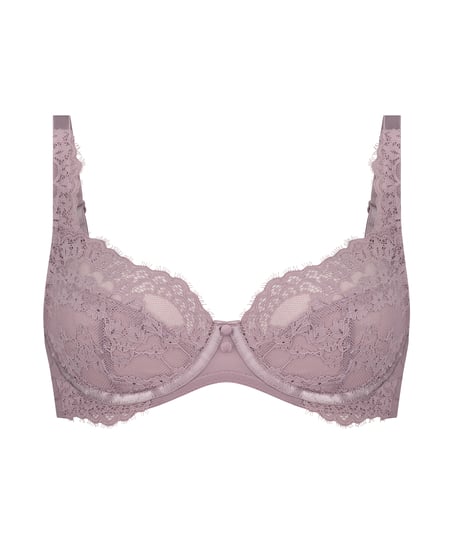 Soutien-gorge &agrave; armatures non-pr&eacute;form&eacute; Daisy, Pourpre