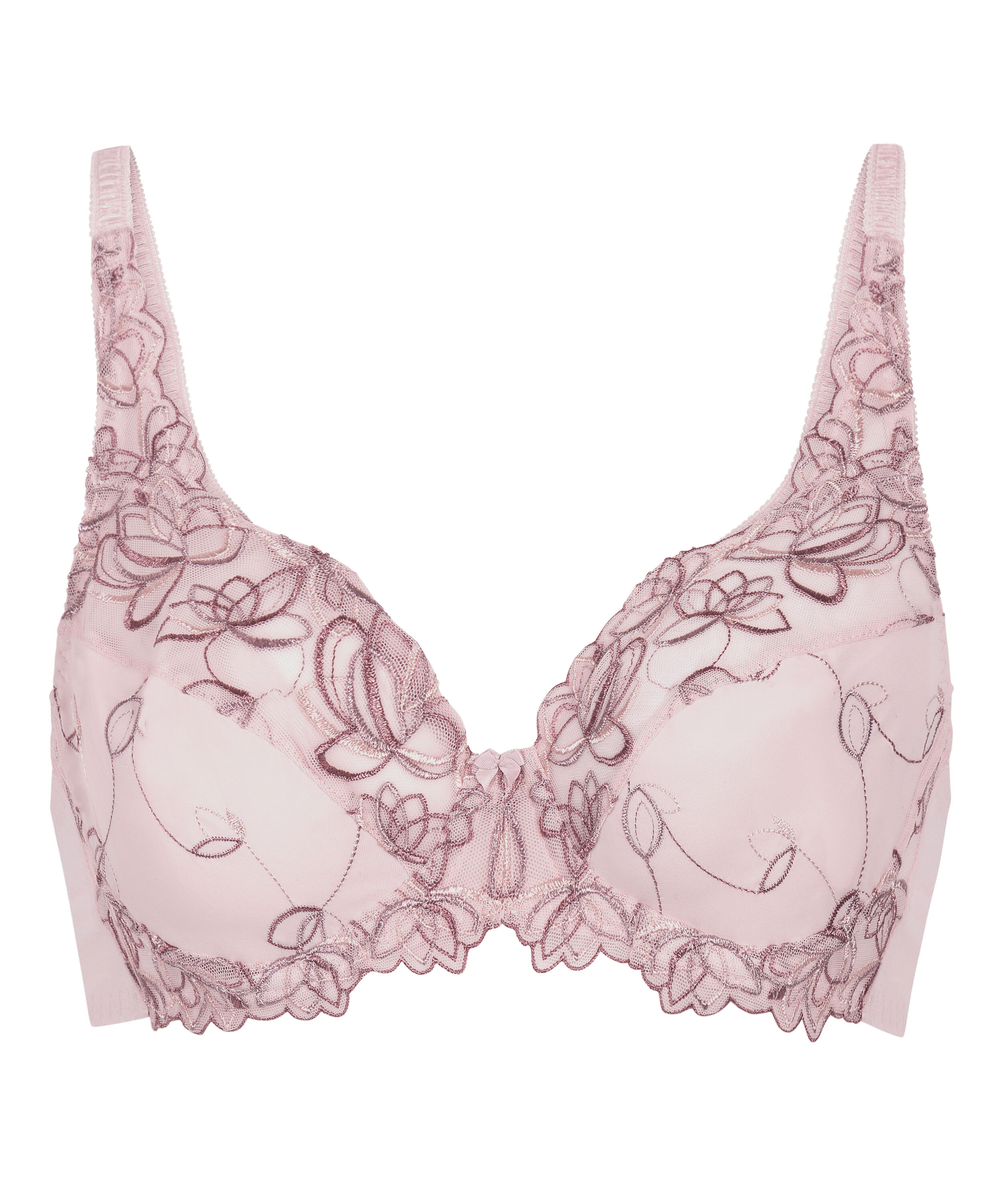 Soutien-gorge &agrave; armatures non-pr&eacute;form&eacute; Diva, Rose