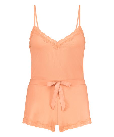 Ensemble de pyjama court Cami, Rose