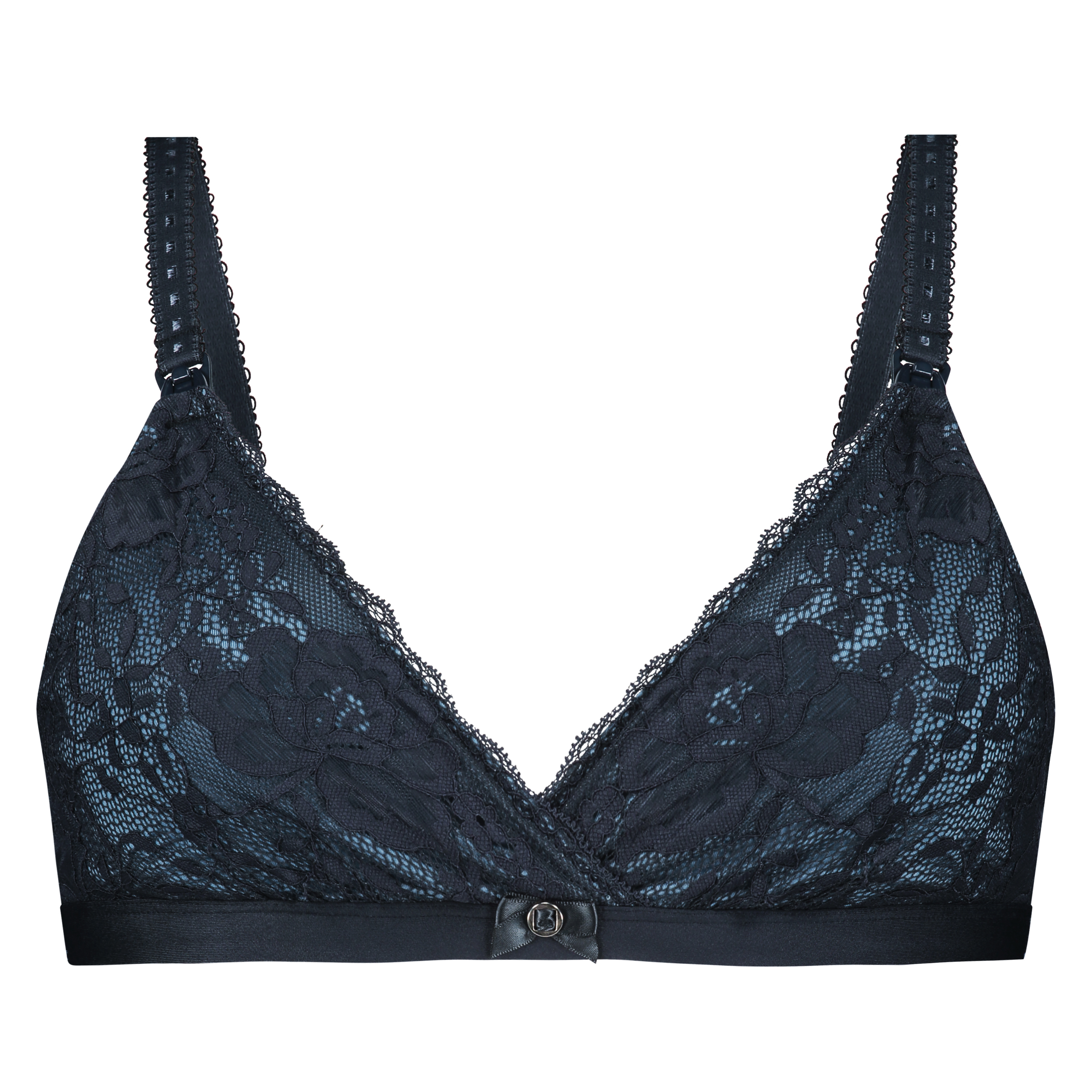 Soutien-gorge d’allaitement non-préformé Liz, Bleu, main