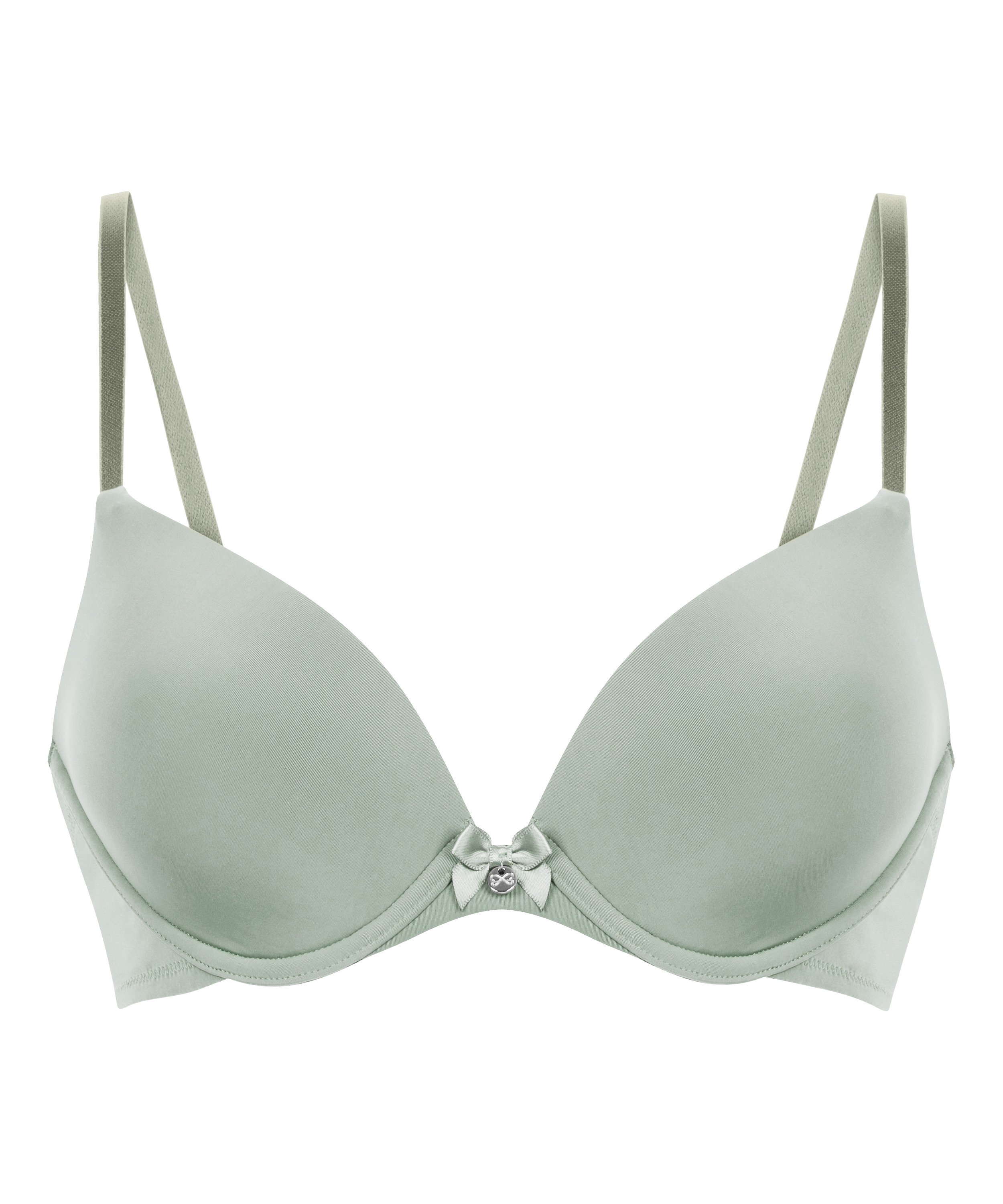 Soutien-gorge à armatures préformé Plunge, Vert, main