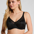 Soutien-gorge &agrave; armatures non-pr&eacute;form&eacute; minimiseur Nina, Noir