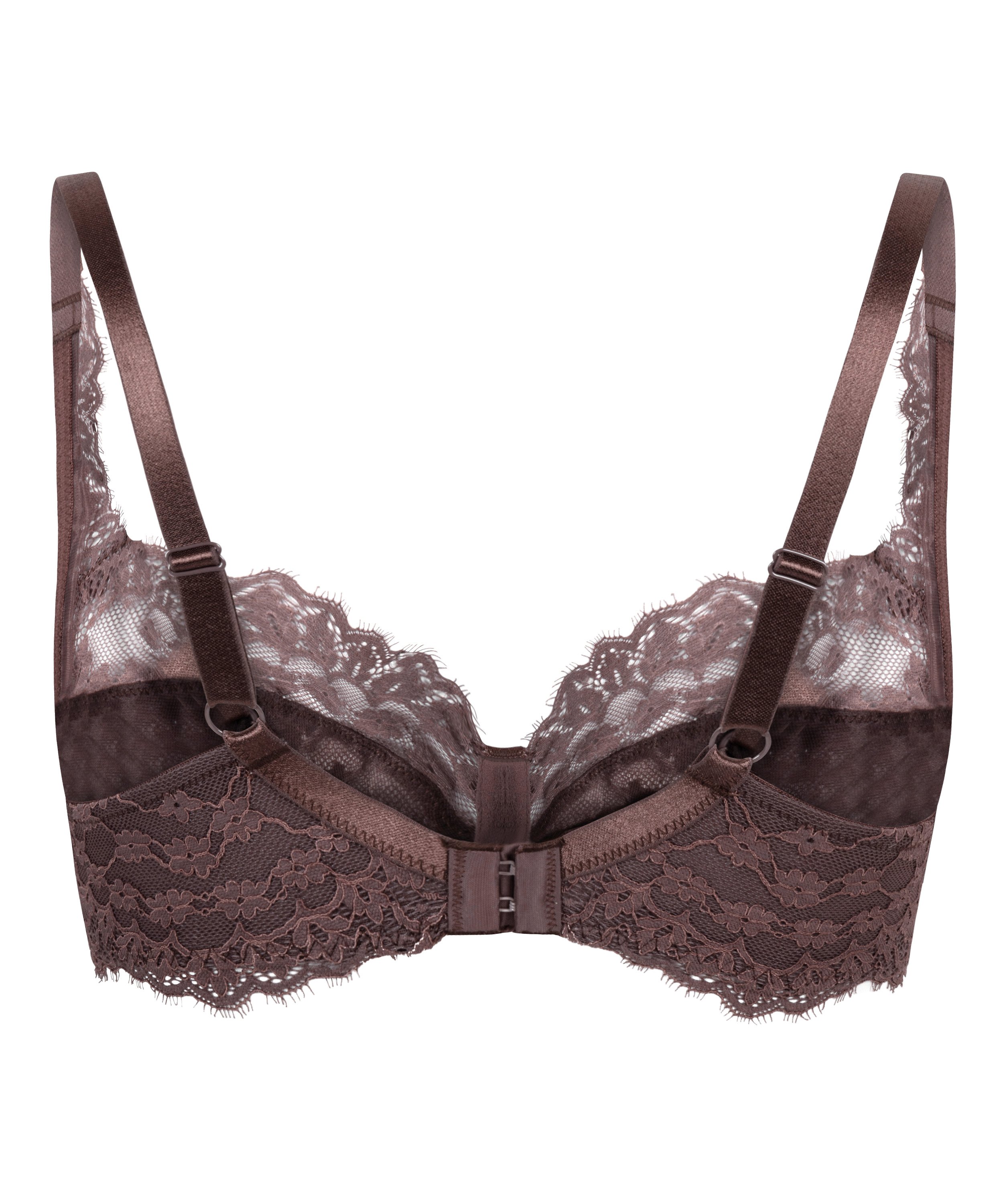 Soutien-gorge à armatures non-préformé Daisy, Brun, main