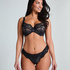 Soutien-gorge &agrave; armatures non-pr&eacute;form&eacute; Daisy, Noir