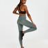 HKMX Legging taille haute Make Me Zen, Vert