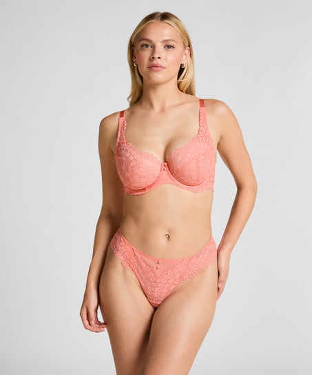 Soutien-gorge &agrave; armatures non-pr&eacute;form&eacute; Daisy, Rose