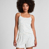 Pointelle short, Wit