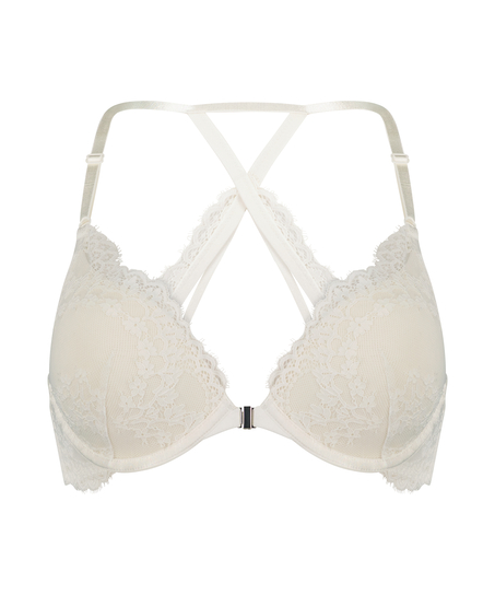 Soutien-gorge push-up à armatures préformé Daisy, Blanc