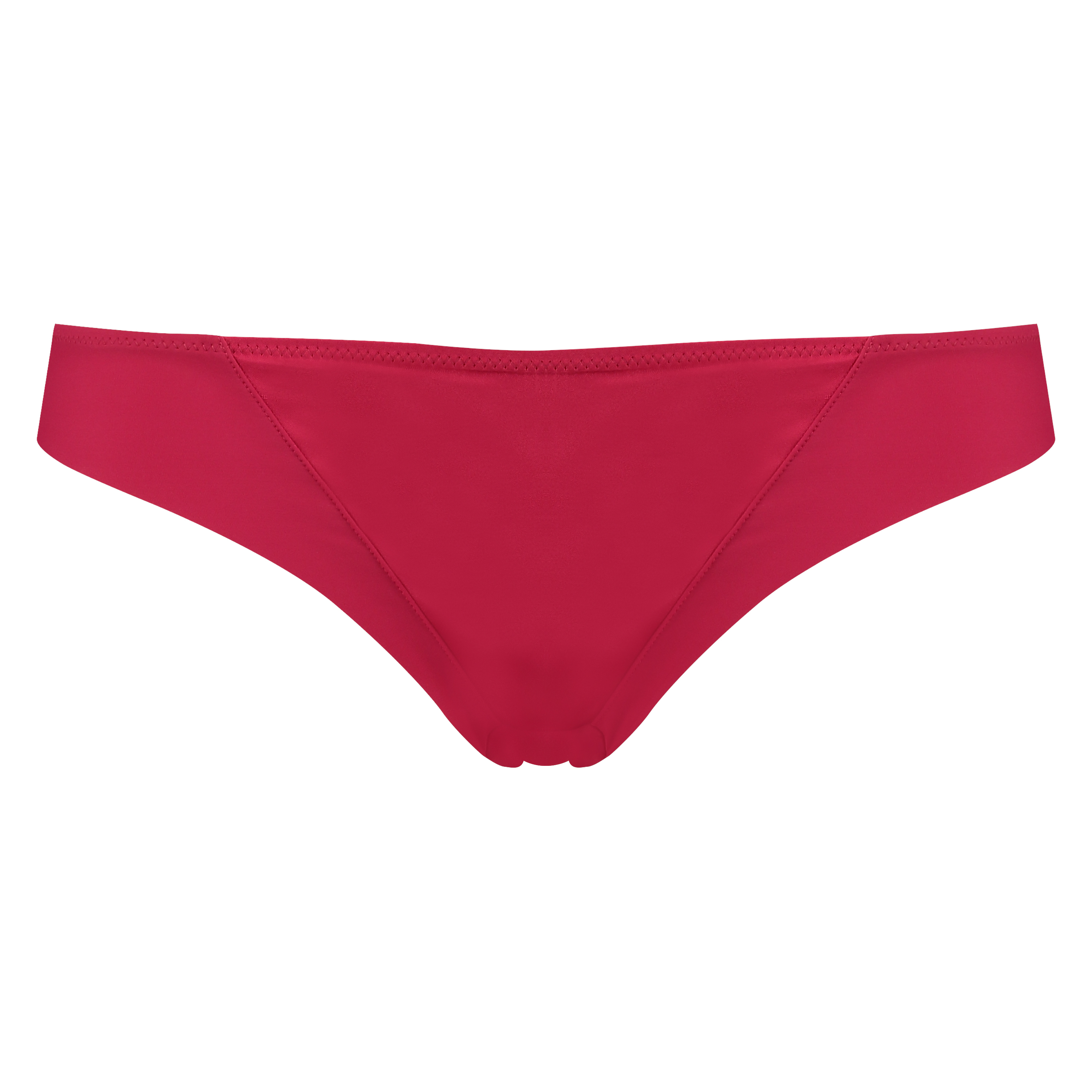 Satin fleece string, Rood, main