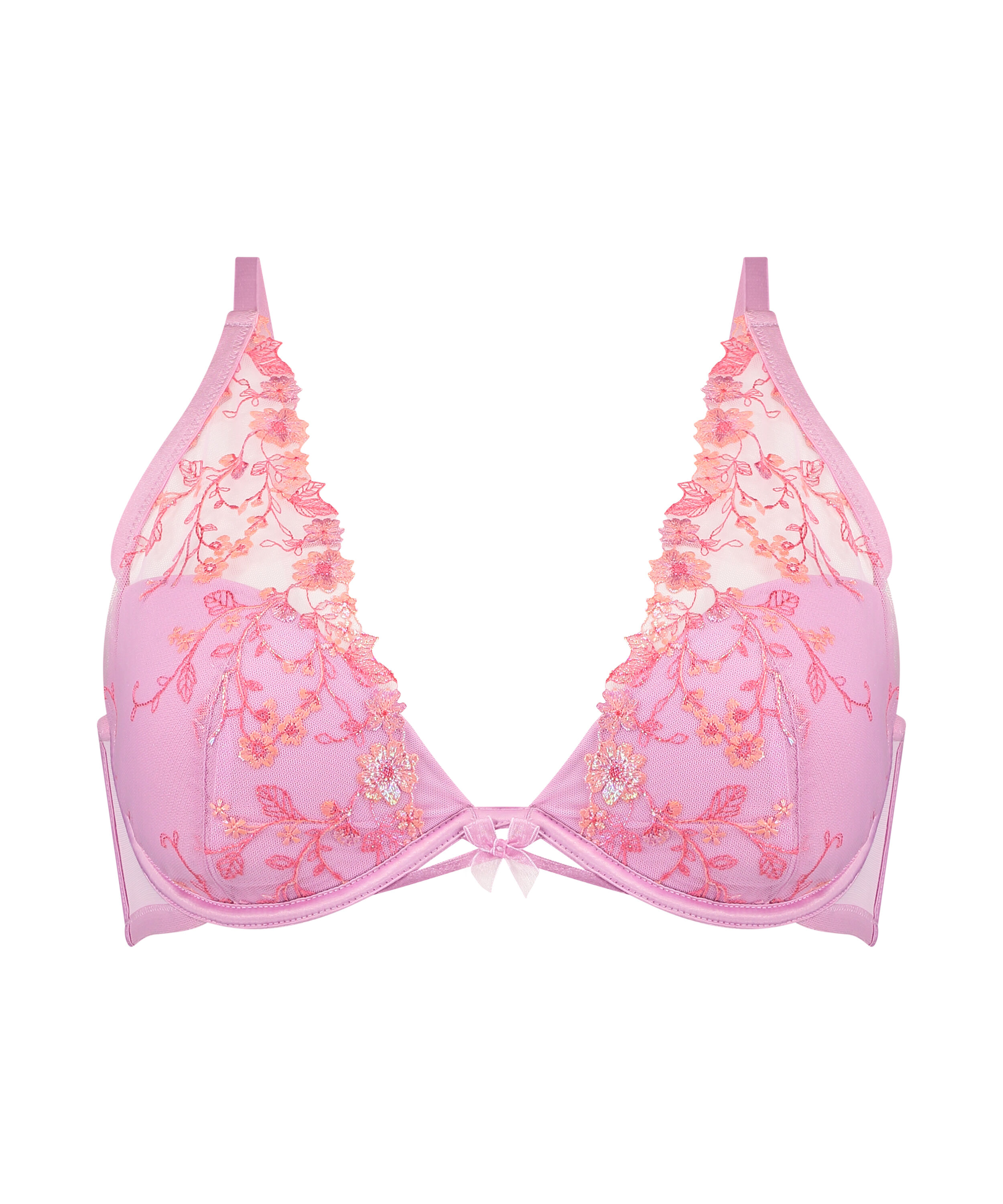 Soutien-gorge &agrave; armatures pr&eacute;form&eacute; Lillia, Rose