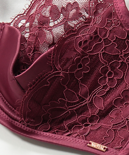 Voorgevormde beugel bh Poppy, Rood