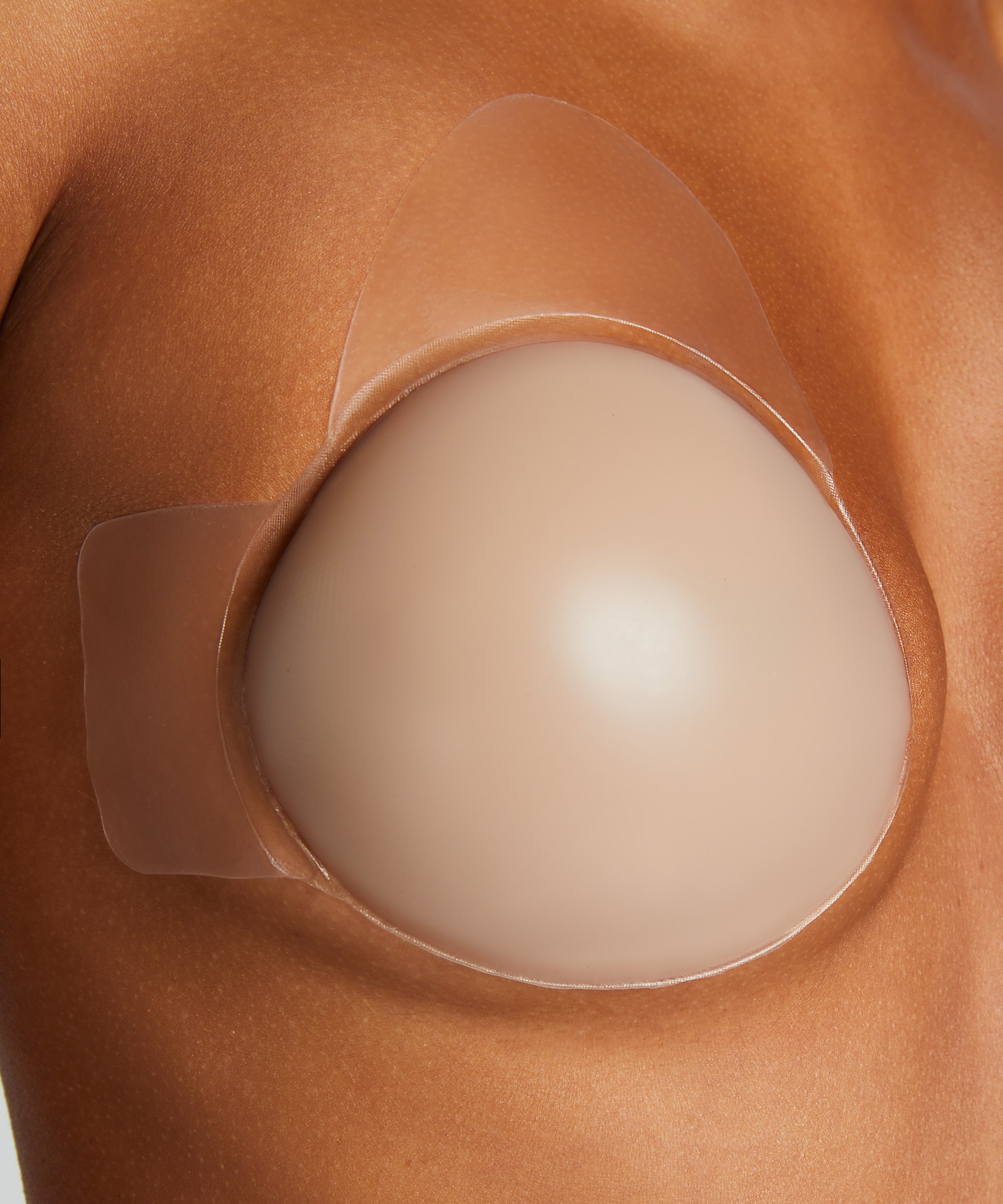 Plakbare liftende cups, Beige, main