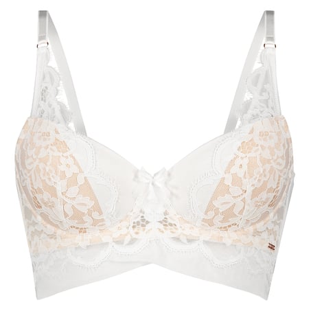 Soutien-gorge &agrave; la palangre &agrave; armatures pr&eacute;form&eacute; Zo&eacute;, Blanc