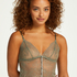 Longline bralette Bailey, Groen