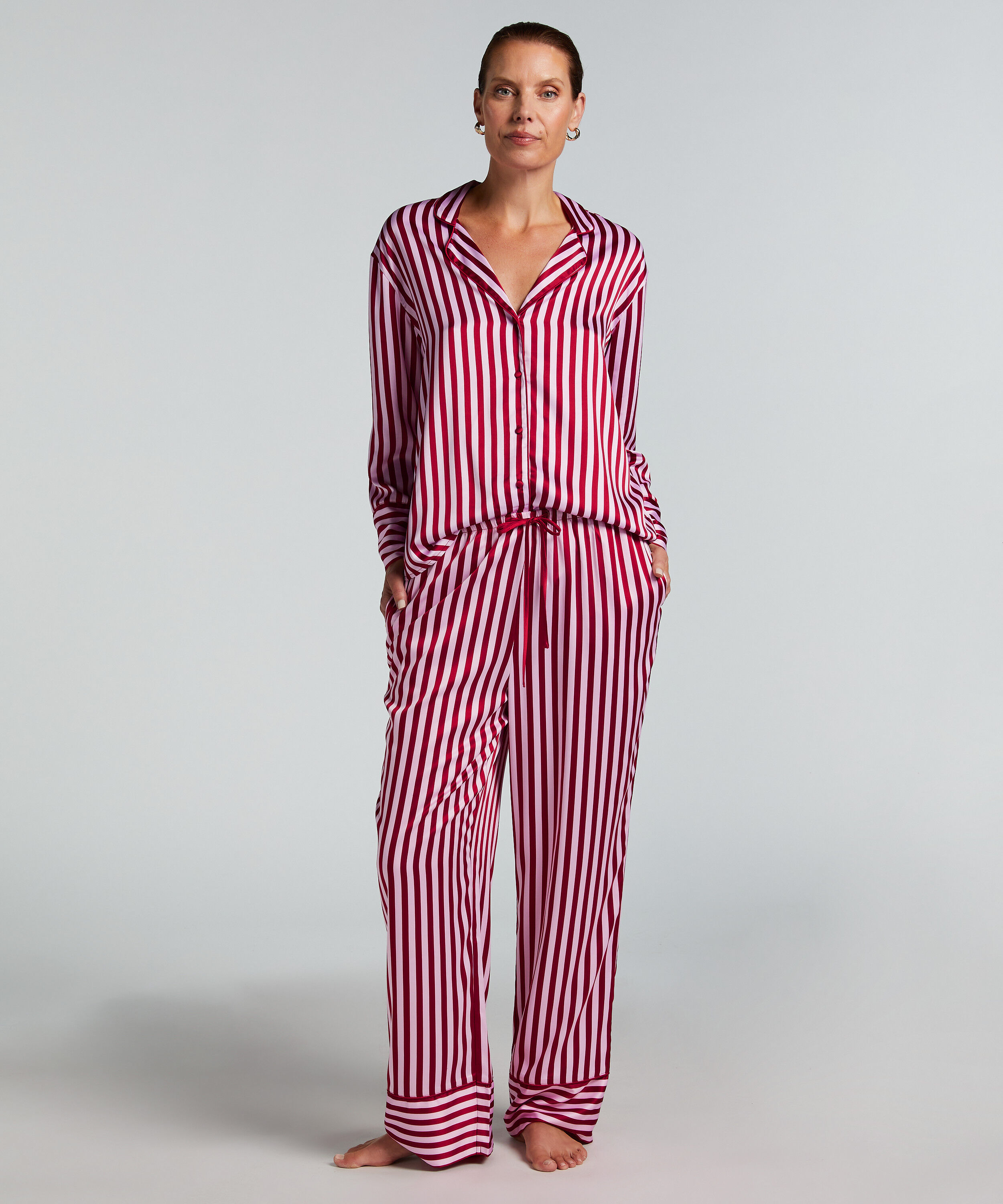 Broek Satijn, Roze