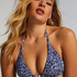Triangel bikinitop Lobos, Blauw