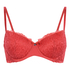 Soutien-gorge à armatures préformé Marine, Rouge