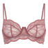 Soutien-gorge non-rembourr&eacute; &agrave; armatures Isabelle, Rose